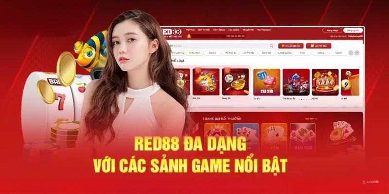 Trò chơi phổ biến tại red88